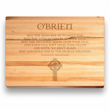 Irish Blessing | Personalized Engraved Cutting Board